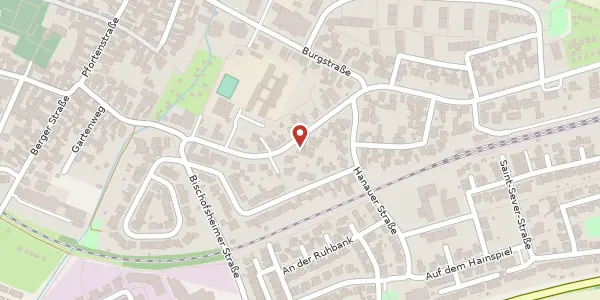 Karte der Umgebung von Oberdorfelder Str. 26, 61138 Niederdorfelden