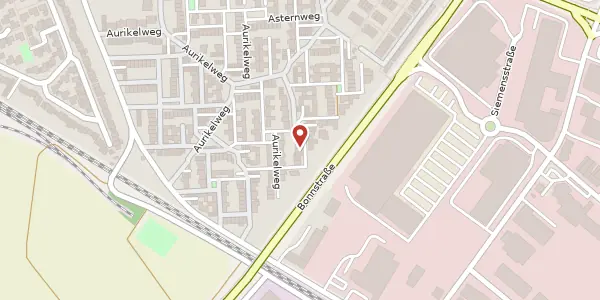 Karte der Umgebung von Asternweg 243, 50259 Pulheim