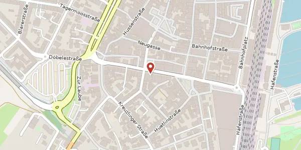 Karte der Umgebung von Bodanstraße 23, 78462 Konstanz