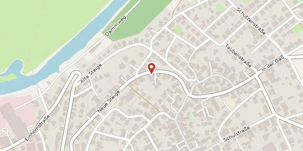 Karte der Umgebung von Neue Steige 15, 72138 Kirchentellinsfurt