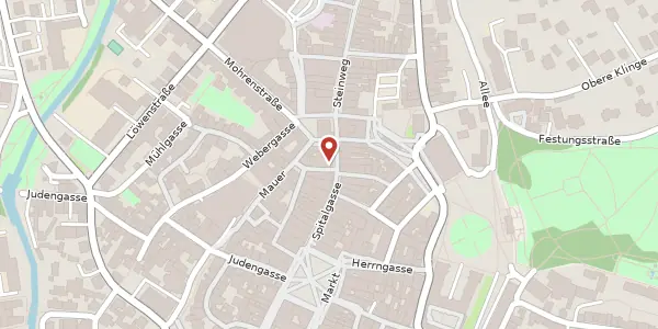 Karte der Umgebung von Spitalgasse 25, 96450 Coburg
