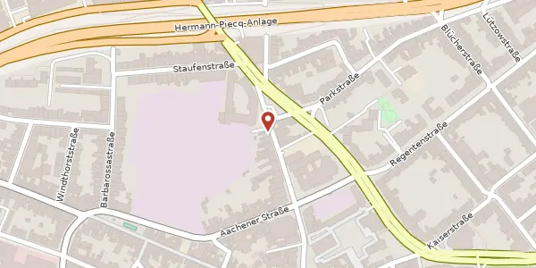 Karte der Umgebung von Sandradstr. 31, 41061 Mönchengladbach
