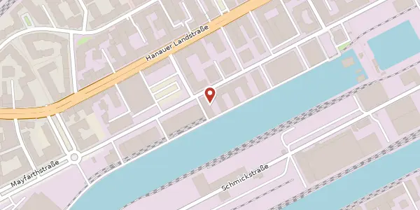 Karte der Umgebung von Lindleystr. 8a, 60314 Frankfurt