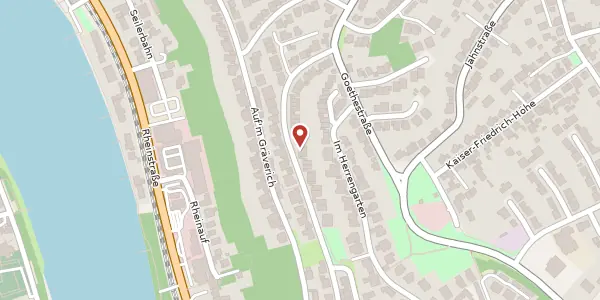 Karte der Umgebung von Düppelstraße 13a, 56179 Vallendar