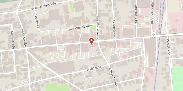 Karte der Umgebung von Lange Straße 23, 27232 Sulingen