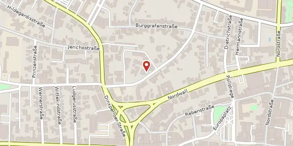 Karte der Umgebung von Kurfürstenstr. 46 a, 46399 Bocholt