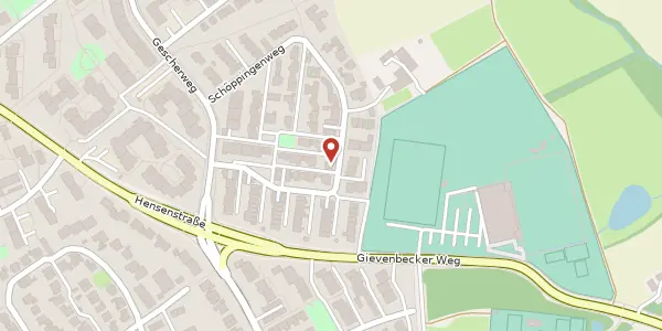 Karte der Umgebung von Schöppingenweg 31, 48149 Münster