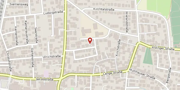 Karte der Umgebung von Sofienstraße 11, 70806 Kornwestheim