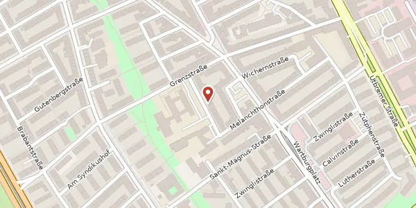 Karte der Umgebung von Hauffstr. 15, 28217 Bremen