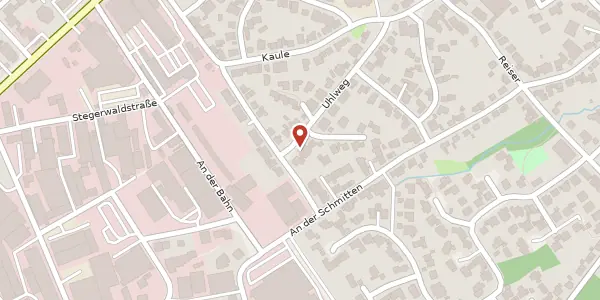 Karte der Umgebung von Uhlweg 9a, 51429 Bergisch Gladbach