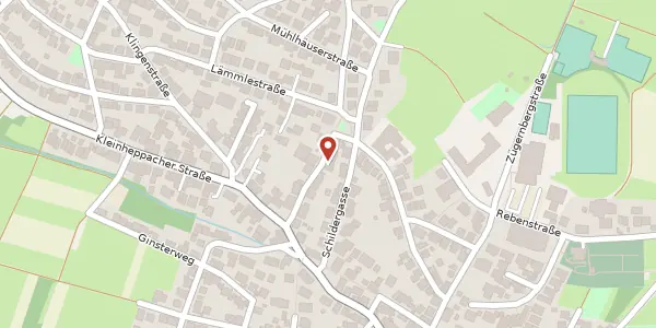 Karte der Umgebung von Friedrichstraße 12/1, 71384 Weinstadt