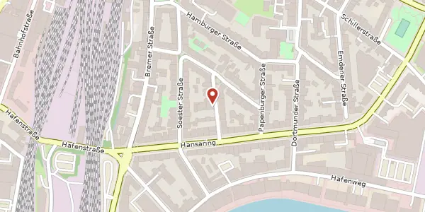 Karte der Umgebung von Lingener Str. 12, 48155 Münster