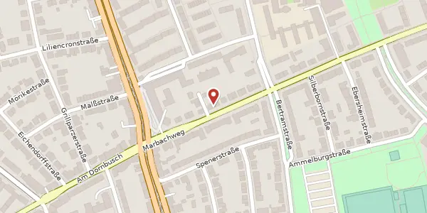 Karte der Umgebung von Marbachweg 350, 60320 Frankfurt