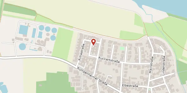 Karte der Umgebung von Rilkestr. 27, 63165 Mühlheim am Main