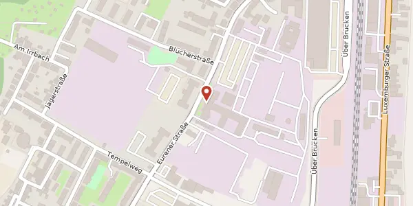 Karte der Umgebung von Eurener Straße 33, 54294 Trier