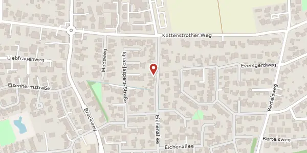 Karte der Umgebung von Eichenallee 114, 33332 Gütersloh