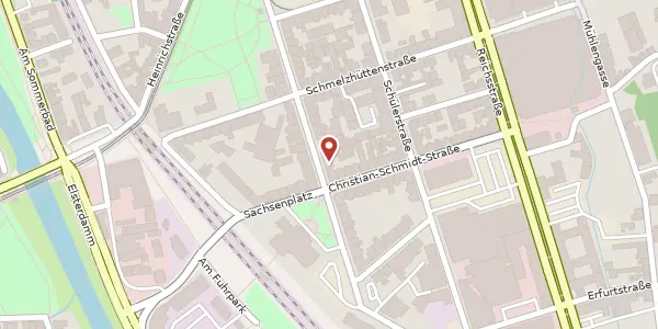 Karte der Umgebung von Talstraße 33, 07545 Gera