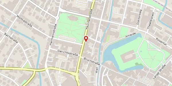 Karte der Umgebung von Paulinenstr. 37, 32756 Detmold