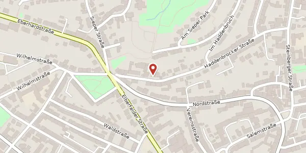 Karte der Umgebung von Haddenbrocker Str. 21, 42855 Remscheid