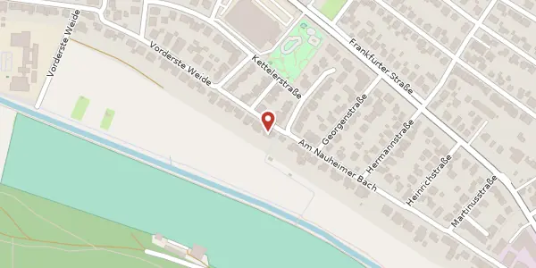 Karte der Umgebung von Am Nauheimer Bach 34, 61231 Bad Nauheim