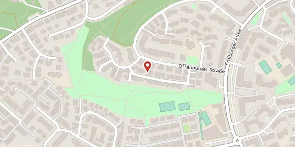 Karte der Umgebung von Breisacher Straße 20, 71034 Böblingen