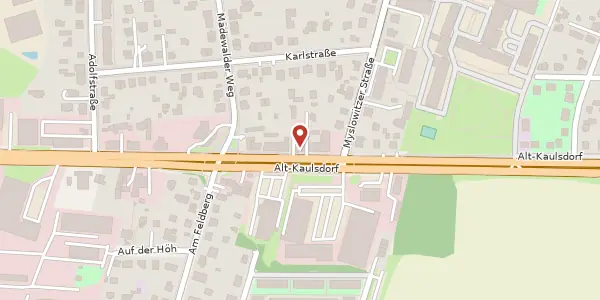 Karte der Umgebung von Alt-Kaulsdorf 57 A, 12621 Berlin