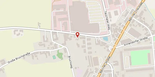Karte der Umgebung von Feldstraße 69a, 06886 Lutherstadt Wittenberg