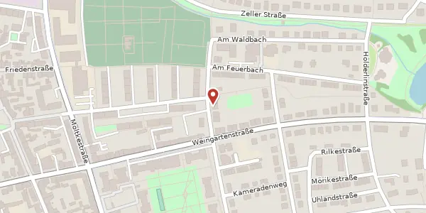 Karte der Umgebung von Brachfeldstraße 9, 77654 Offenburg