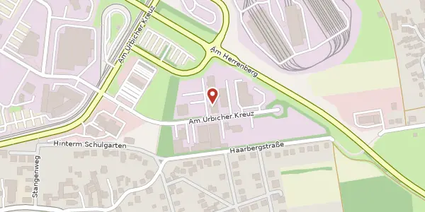 Karte der Umgebung von Am Urbicher Kreuz 28, 99099 Erfurt