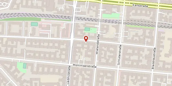 Karte der Umgebung von Niebuhrstraße 71, 10629 Berlin