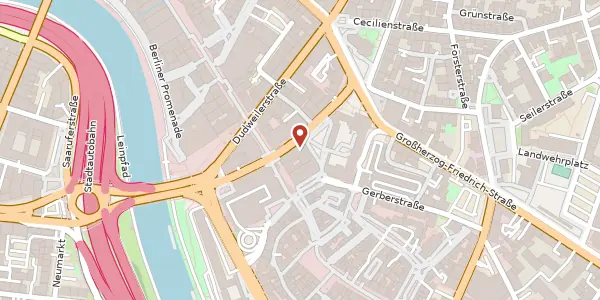 Karte der Umgebung von Betzenstraße 9, 66111 Saarbrücken