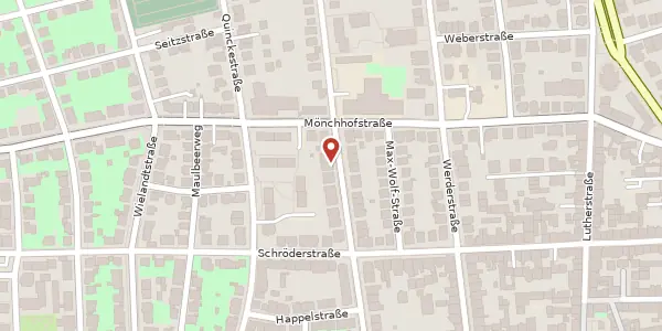 Karte der Umgebung von Keplerstraße 51, 69120 Heidelberg