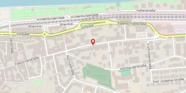 Karte der Umgebung von Mainzer Str. 20, 55411 Bingen