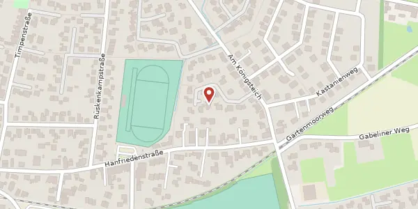 Karte der Umgebung von Schlesierstr. 14, 49492 Westerkappeln