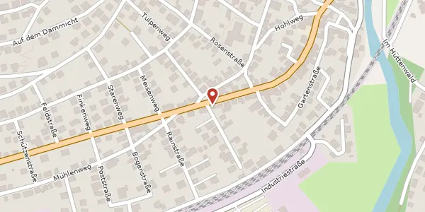 Karte der Umgebung von Koblenzer Straße 57, 57555 Mudersbach
