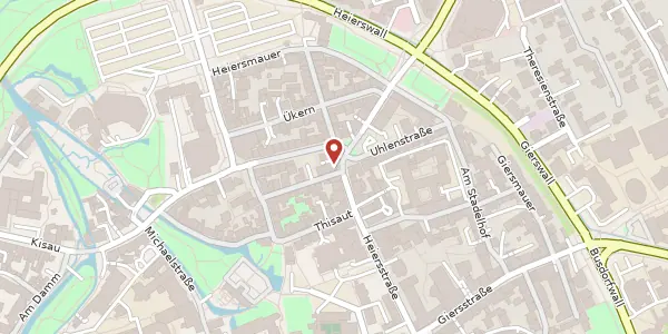 Karte der Umgebung von Heierstr. 25, 33098 Paderborn