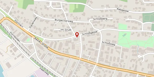Karte der Umgebung von Schloßgasse 49, 79639 Grenzach-Wyhlen
