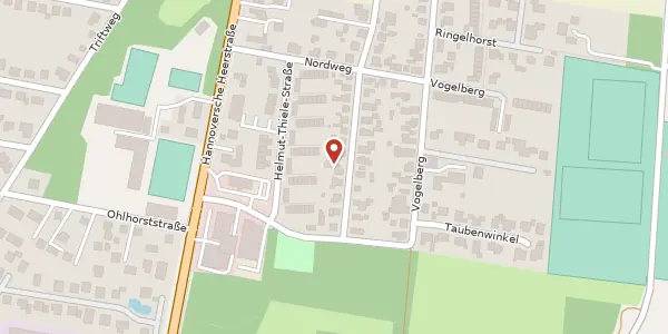Karte der Umgebung von Breliestraße 18, 29227 Celle
