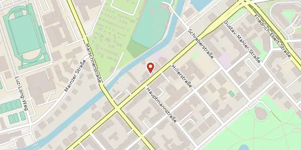Karte der Umgebung von Käthe-Kollwitz-Straße 54, 04109 Leipzig