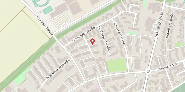 Karte der Umgebung von Limburger Straße 72, 50171 Kerpen