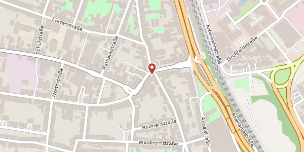 Karte der Umgebung von Friedrichstr. 11, 68199 Mannheim
