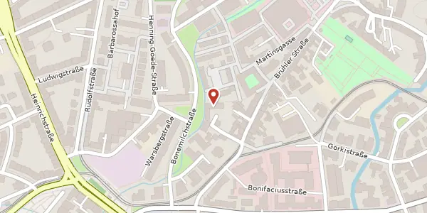 Karte der Umgebung von Mittelmühlgasse 11, 99084 Erfurt