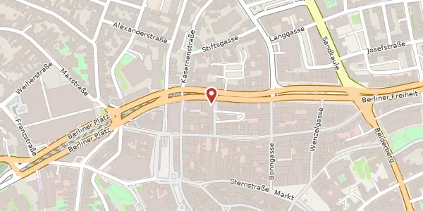 Karte der Umgebung von Kesselgasse 5, 53111 Bonn