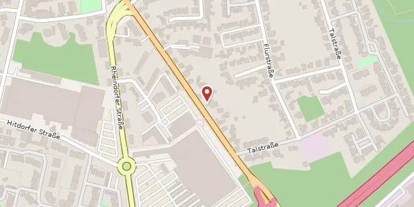 Karte der Umgebung von Kölner Str. 66, 40764 Langenfeld