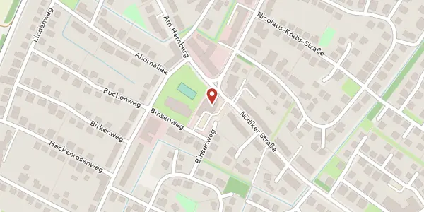 Karte der Umgebung von Sophienplatz 25, 49716 Meppen