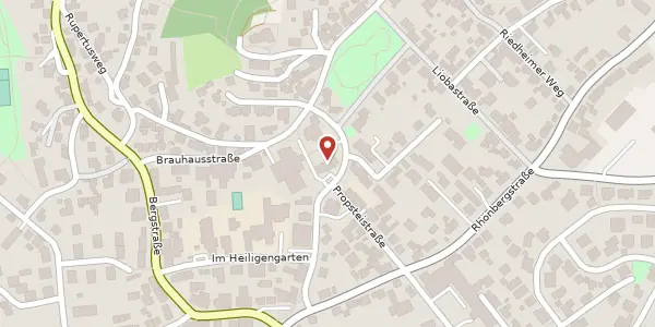 Karte der Umgebung von Rathausplatz 3, 36100 Petersberg