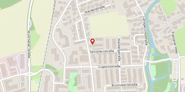 Karte der Umgebung von Lange Feldstr. 17, 85435 Erding
