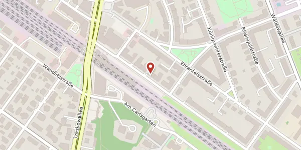 Karte der Umgebung von Stolzenfelsstraße 5, 10318 Berlin