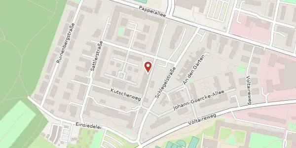 Karte der Umgebung von Schmiedegasse 23, 14469 Potsdam