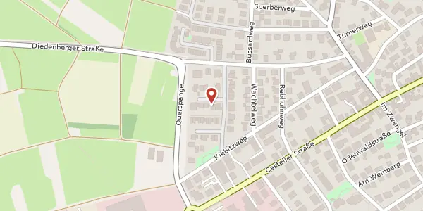 Karte der Umgebung von Zaunkönigweg 19a, 65719 Hofheim